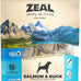 ZEAL Canada Air-Dried Salmon & Duck Recipe for Dogs - Superfood Omega-3 Rich, Dual-Protein, Grain Free, No Fillers, Complete Nutrition (Salmon & Duck, 5 oz)