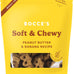 Wheat-free peanut butter and banana dog treats baked in USA with 9 natural ingredients