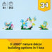 LEGO Creator 3 in 1 Wild Animals: Colorful Hummingbird Building Toy for Kids Ages 8+, Build 3 Animals - 31384