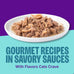 Wellness CORE Signature Selects Shredded Adult Canned Wet Cat Food, Grain Free, Chicken and Beef Entrée Recipe, 12 Cans