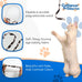 Cat Dancer Products Charmer Interactive Cat Toy with Polycarbonate Wand and Colorful Fabric