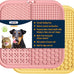 LUKITO 2-pack lick mats for dogs & cats with suction cups and textured surfaces, perfect for anxiety relief and slow feeding