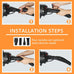 PETNF Dog Dryer Replacement Hose & Nozzle Kit for Pet Air Force Dryers, Flexible, High Velocity