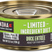 Koha limited ingredient diet duck pate for cats, single meat wet cat food, sensitive stomachs, 3oz pack of 24
