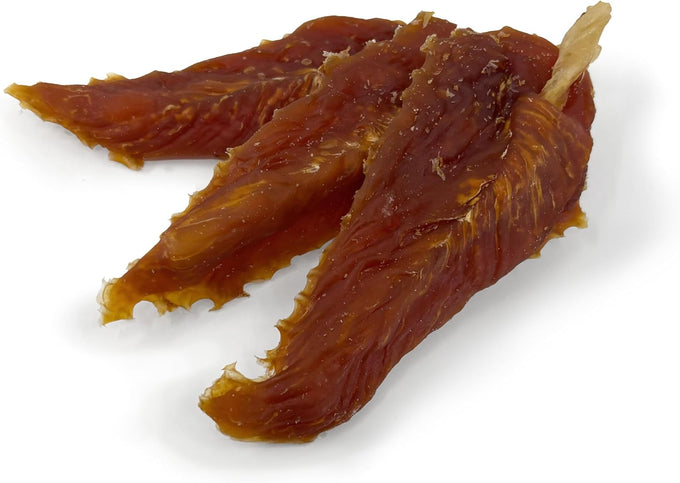 Pet 'n Shape Chik 'n Skewers - 100% Natural Grain Free Chicken Wrapped Rawhide Dog Chews, No Artificial Additives or Preservatives