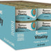 Applaws Vitality Wet Cat Food in Tuna Fillet & Shrimp Broth, Grain and Carrageenan Free, 24 Count, 2.47 oz Cans