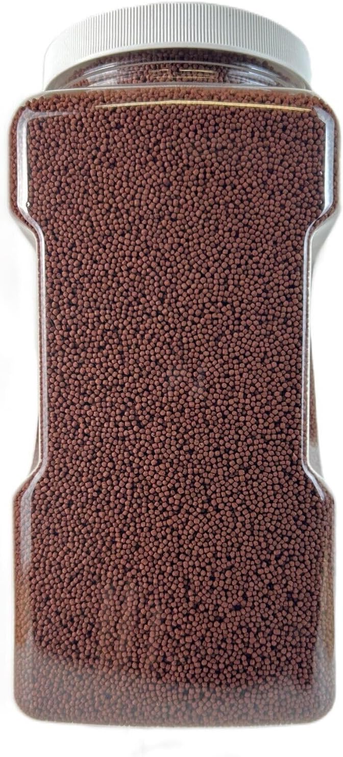 Tropical Fish 1mm-1/32" 40% protein floating pellets for discus, cichlids, betta, guppies, tetras, live bearers, baby koi and smaller tropical fish