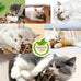 Gochanmon 2-pcs natural Silvervine stick and catnip ball cat toys for indoor cats and kittens