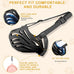 Soft, Breathable Dog Muzzle Suitable for Daily Use, Adjustable Basket Design Prevents Chewing and Biting