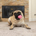 hyper pet mini tennis balls for small dogs, pink, non-toxic, 1.75 inches diameter, 4 pack