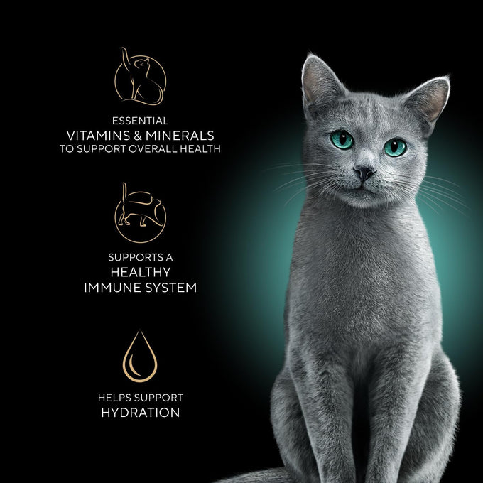 sheba perfect portions wet cat food cuts in gravy gourmet salmon tuna entree 12 count twin-pack trays