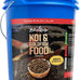 Blue Ridge 2lb Koi Food for Ponds - Large and Mini Blend Growth Formula, Premium Fish Food for Koi and Goldfish