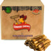 Cowdog Chews 5-6 inch Rawhide Retriever Roll, 100% Natural, Grass Fed, 50 Pack