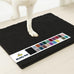 Muddy Mat grey microfiber chenille door mat indoor entryway rug non-slip machine washable pet rug 30x19