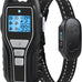 Dog training collar with remote, waterproof, adjustable control, beep and vibration modes, 2000FT range, rechargeable, fits small medium large dogs 15–120 lbs (Black)