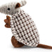 holy-pet-plush-dog-squeaky-toy-armadillo-gray-8-inch-small-medium-large-breed