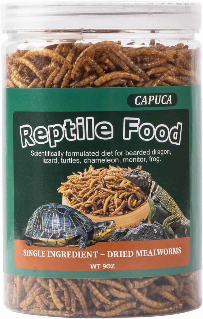 Dried River Fish Minnows - High Protein Natural Food for Turtles, Bearded Dragons, Cats & Tropical Fish (5.5oz)