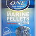 omega one garlic marine large sinking pellets, 9 oz, dry fish food, omega 3, no meals or pre-processed protein