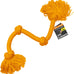 Playology dog toys Dri-Tech rope tug of war dog toy for tough chewers medium size beef scented