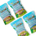 Bird Street Bistro Parrot Food - Parakeet & Cockatiel Food - 4 Natural Flavors, 3-15 Min Cooking Time, Wholesome Grains & Non-Gmo Fruits