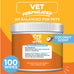 Coconut Hypoallergenic Eye & Face Wipes for Dogs and Cats - 100 Count - Pet Tear Stain Remover