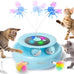 orsda 3-in-1 automatic interactive electronic cat toy with feather fluttering butterfly usb rechargeable