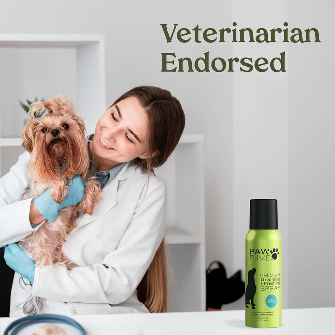 blue ribbon dog perfume spray, 1-pack, probiotic, alcohol-free, detangling & moisturizing