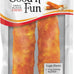 Good 'n' Fun Triple Flavor Chews for Large Dogs - Long-Lasting, Natural Beef Hide and Chicken, 2 Count