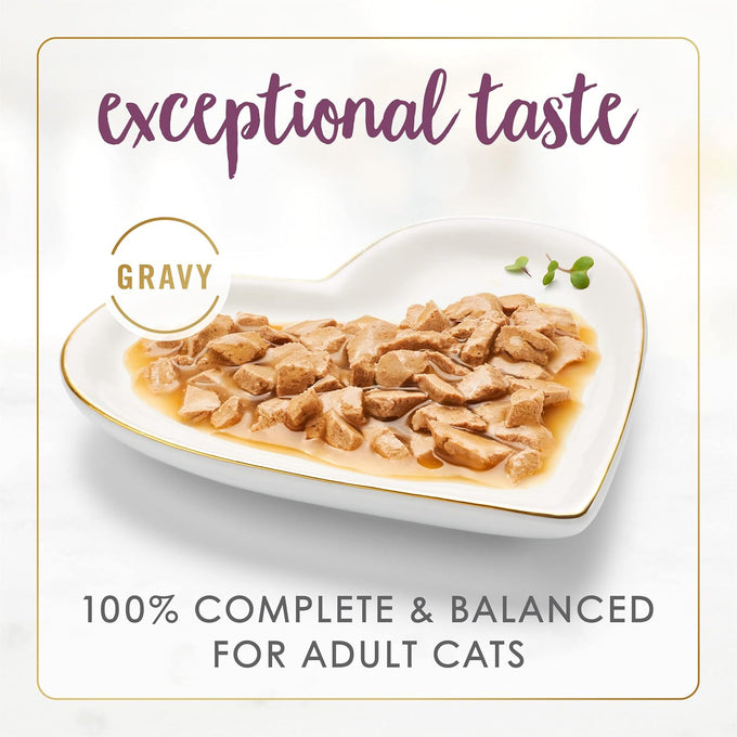 Purina Fancy Feast Gravy Lovers Chicken Wet Cat Food, 3 oz. Cans, 24 Pack, No Artificial Colors or Preservatives