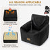 joejoy dog car seat for small medium dogs under 35lbs, black