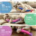 PetBusy cat toys with 5000mg organic catnip and silvervine, baby-grade soft and safe chew kicker for indoor cats and kittens