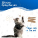 Cat Dancer Interactive Cat Toy 2 Pack - 30 inches Flexible Wire with Paper Roll - Engaging Play for Cats
