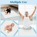 22" x 22" Leakproof Quick Drying Disposable Underpads for Baby, Puppy, and Adult Protection