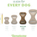 benebone dental durable dog chew toy medium real bacon made in usa