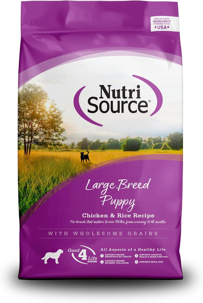 Nutrisource Large Breed Puppy Dog Food, 5 Lb