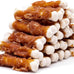 MON2SUN Chicken Wrapped Calcium Bones, 2.3" Treats for Puppies