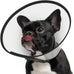 Supet adjustable dog cone collar for large medium small dogs, comfortable pet recovery, Elizabethan neck collar