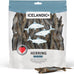 Icelandic+ Whole Fish Herring Dog Treats: 3oz Bag, Pure Wild-Caught, Air-Dried. Single Ingredient Snack, Rich in Protein & Omega-3s for Healthy Skin & Coat.