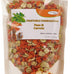 Carrot and Pea Flakes rabbit food, 100% natural, no additives, perfect snacks for herbivores, 1.5 lb