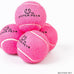 hyper pet mini tennis balls for small dogs, pink, non-toxic, 1.75 inches diameter, 4 pack