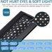 hygger 14w clip on aquarium LED light with 7 colors and adjustable timer for planted tank 12~20in