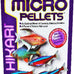 Hikari Tropical Micro Pellets for small-mouthed tropical fish, 1.58 Oz, pack of 2, 2 items, multi-colored granules
