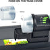 dxophiex wifi fish feeder automatic fish feeder for aquarium and turtle tank with feeding ring