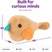 SmartyKat Chickadee Chirp Electronic Sound Cat Toy, Light Brown, One Size - Motion-Activated Bird Chirp