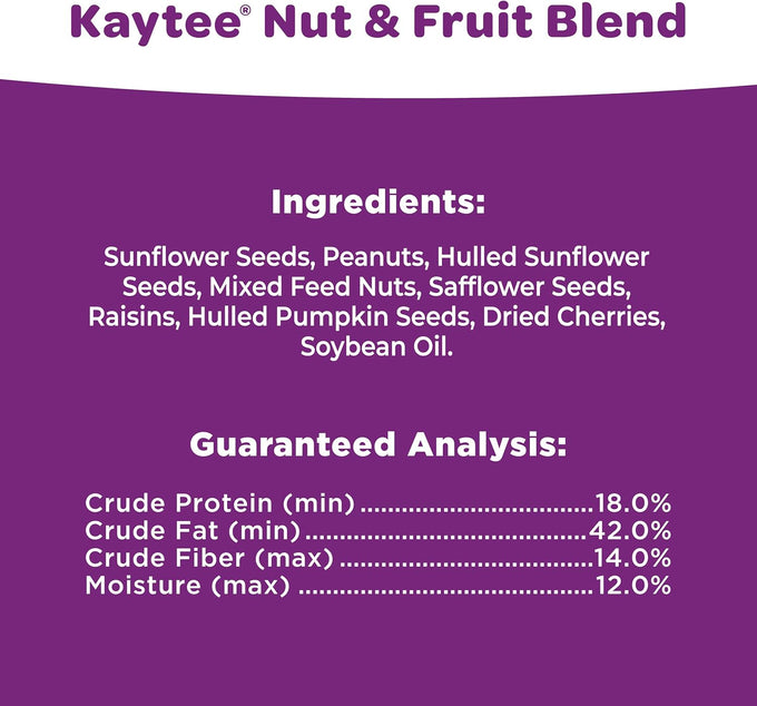 kaytee 5lb premium wild bird seed blend for songbirds, cardinals, chickadees and more