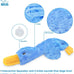 Best Pet Supplies Interactive Squeaky Dog Chew Toy, Crinkle Duck, Blue, Large, for Small, Medium & Large Dogs, and Fetch Lovers