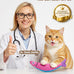 PetBusy cat toys with 5000mg organic catnip and silvervine, baby-grade soft and safe chew kicker for indoor cats and kittens