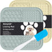 large lick mat for dogs with suction cups slow feeder anxiety relief for pets