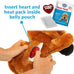 Snuggle Puppy original heartbeat toy biscuit with real-feel pulse & heat pack for puppy anxiety & crate training