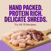 Wellness CORE Signature Selects Shredded Adult Canned Wet Cat Food, Grain Free, Chicken and Beef Entrée Recipe, 12 Cans